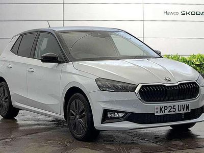 Moon white metallic black magic pearl effect Used 2025 Skoda Fabia Design Edition Hatchback | £19,995 (A bit pricey)