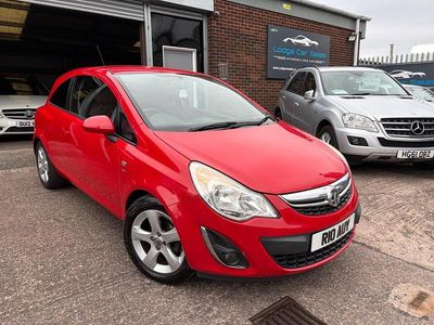 Used Vauxhall Corsa 85 HP (62 kW) 2011 Red Hatchback