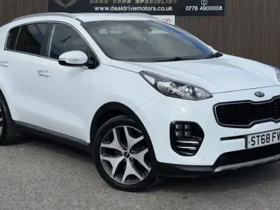 Used Kia Sportage GT-Line 141 HP (103 kW) 2018 White SUV