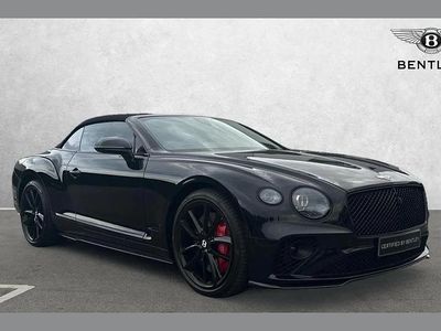 Black Used 2022 Bentley Continental GT Convertible Cabriolet | £149,990 (A bit pricey)