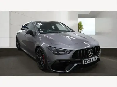 Used Mercedes CLA45 AMG 415 HP (305 kW) 2024 Grey Coupe