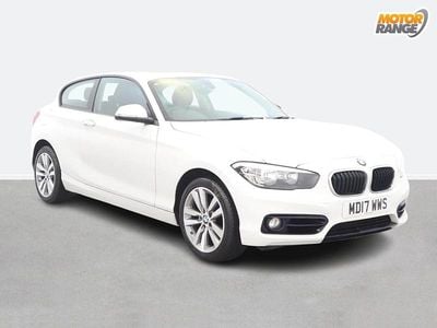 Used BMW 118 Sport Line 2017 White Hatchback
