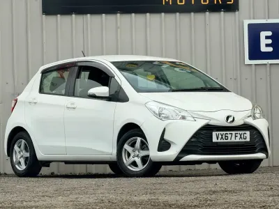 Used Toyota Yaris 2025 White Hatchback