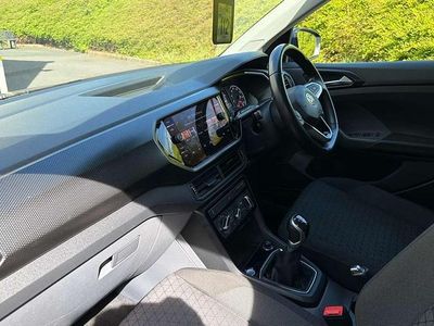 Used VW T-Cross SE 115 HP (84 kW) 2019 Blue SUV