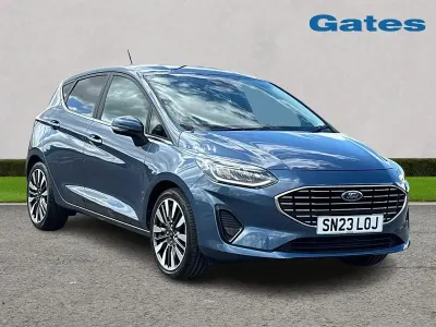 Used Ford Fiesta Titanium X 100 HP (73 kW) 2023 Blue Hatchback