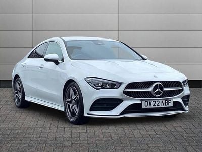 Used Mercedes CLA200 AMG line 161 HP (118 kW) 2022 White Coupe