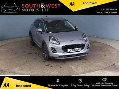 Used Ford Puma Titanium 125 HP (91 kW) 2020 Silver SUV