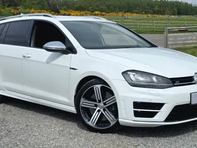 Used VW Golf VII R 2016 White Estate