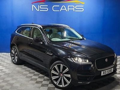 Black Used 2018 Jaguar F-Pace Portfolio SUV | £19,999 (Good price)