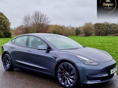 Used Tesla Model 3 Performance 82 kW (112 HP) 2021 Grey Sedan