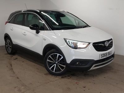 Used Vauxhall Crossland X Elite 81 HP (59 kW) 2018 White SUV