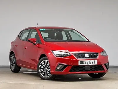 Used Seat Ibiza SE Technology 95 HP (69 kW) 2023 Red Hatchback