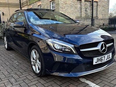 Used Mercedes A180 Premium 2017 Blue Hatchback