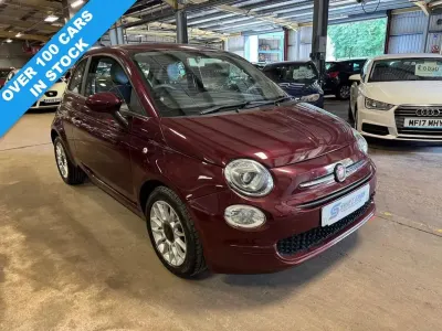 Used Fiat 500 Pop Star 69 HP (50 kW) 2016 Red Hatchback