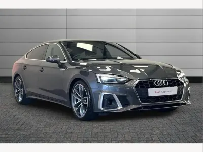 Used Audi A5 S-Line 200 HP (147 kW) 2024 Grey Hatchback