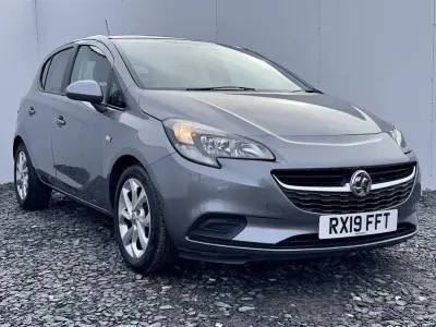 Used Vauxhall Corsa Sport 90 HP (66 kW) 2019 Grey Hatchback