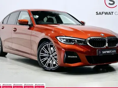 Used BMW 330 M Sport 258 HP (189 kW) 2021 Orange Sedan