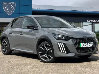 New Peugeot e-208 GT 113 kW (154 HP) 2026 Grey Hatchback