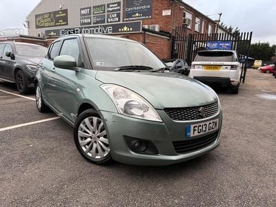 Green Used 2013 Suzuki Swift SZ4 Hatchback | £4,125 (Fair price)