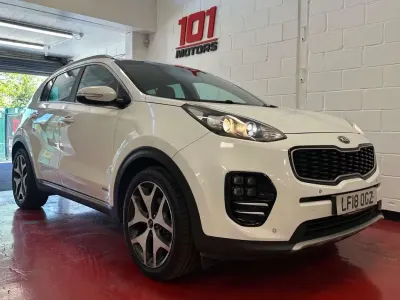 Używany Kia Sportage GT-Line 2018 Biały SUV