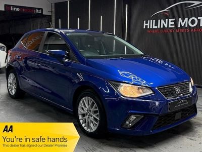 Used Seat Ibiza SE Technology 2018 Blue Hatchback