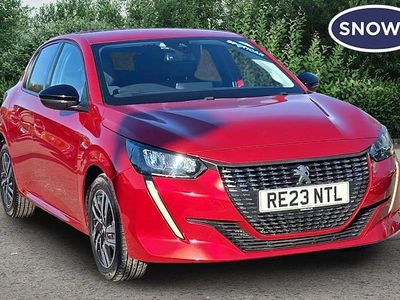 Used Peugeot 208 Allure+ 102 HP (75 kW) 2023 Red Hatchback