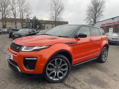 Used Land Rover Range Rover evoque HSE Dynamic 180 HP (132 kW) 2016 Orange SUV