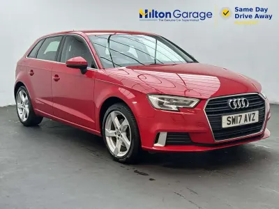 Used Audi A3 Sportback Sport 2017 Red Hatchback