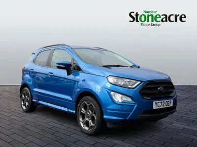 Used Ford Ecosport ST-Line 140 HP (102 kW) 2022 Blue SUV