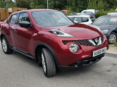 Used Nissan Juke 110 HP (80 kW) 2018 Red SUV