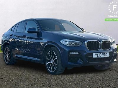 Blue Used 2019 BMW X4 M Sport SUV | £24,099 (Fair price)