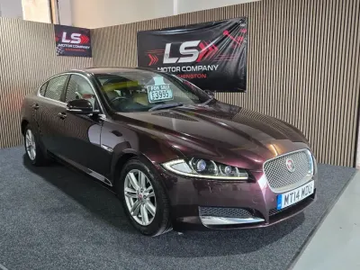 Used Jaguar XF Luxury 2014 Red Sedan