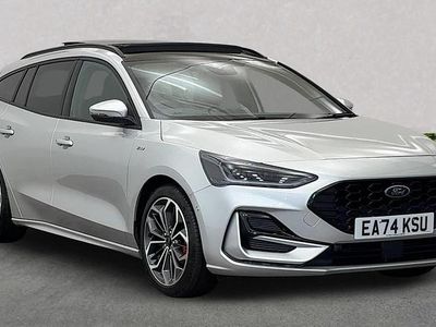 Silver Used 2024 Ford Focus ST-Line X Estate | £22,299 (Expensive)