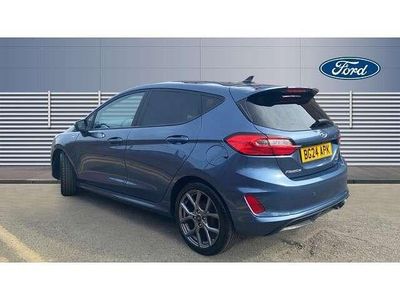 Used Ford Fiesta ST-Line 125 HP (91 kW) 2024 Blue Hatchback