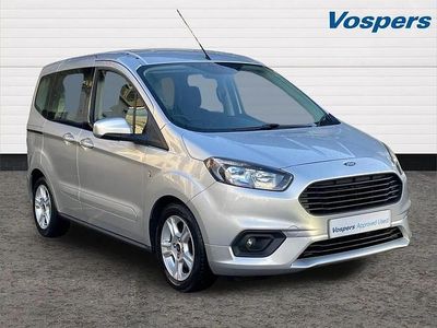 Silver Used 2020 Ford Tourneo Courier Zetec MPV | £10,989 (A bit pricey)