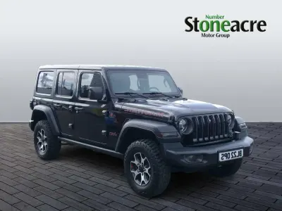 Used Jeep Wrangler Rubicon 272 HP (200 kW) 2022 Black SUV