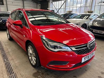 Used Vauxhall Astra 2016 Red Hatchback