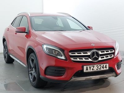 Used Mercedes GLA180 AMG line 122 HP (89 kW) 2020 Red SUV