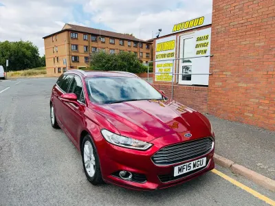 Used Ford Mondeo Titanium 150 HP (110 kW) 2015 Red Estate