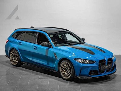 New BMW M3 Shadowline 2025 Blue Estate