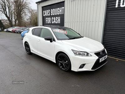 White/black Used 2017 Lexus CT200h Sport Line Hatchback | £12,995 (Fair price)