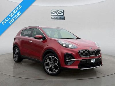 Used Kia Sportage GT-Line 174 HP (127 kW) 2018 Red SUV