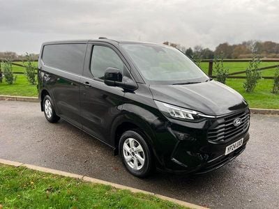Black Used 2024 Ford Transit Custom Limited Van | £20,995 (Super price)