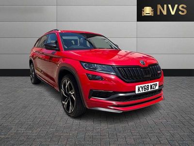 Used Skoda Kodiaq vRS 2018 Red SUV