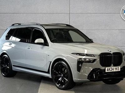 Grey Used 2024 BMW X7 M Sport SUV | £71,885 (Fair price)