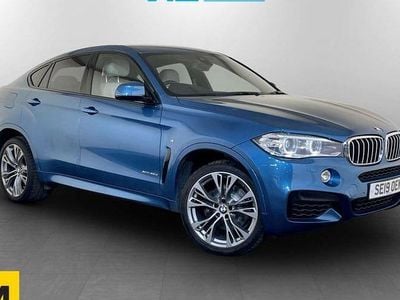 Blue Used 2019 BMW X6 M Sport SUV | £22,995 (Good price)