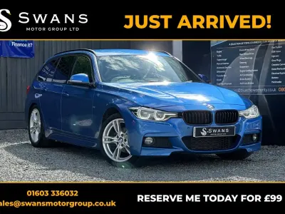 Used BMW 318 M Sport 150 HP (110 kW) 2016 Blue Estate