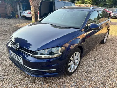 Used VW Golf VII GT 150 HP (110 kW) 2018 Blue Estate