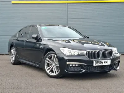 Used BMW 740 M Sport 320 HP (235 kW) 2018 Black Sedan