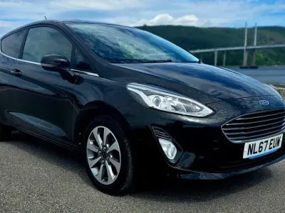 Used Ford Fiesta Zetec 2017 Black Hatchback